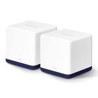 Roteador Wi-Fi Mesh Mercusys Halo H50G, Até 1900Mbps, Dual-Band, Branco - HALO H50G 2-PACK   Solução Wi-Fi para Toda a Casa Nada é pior do que conexõe