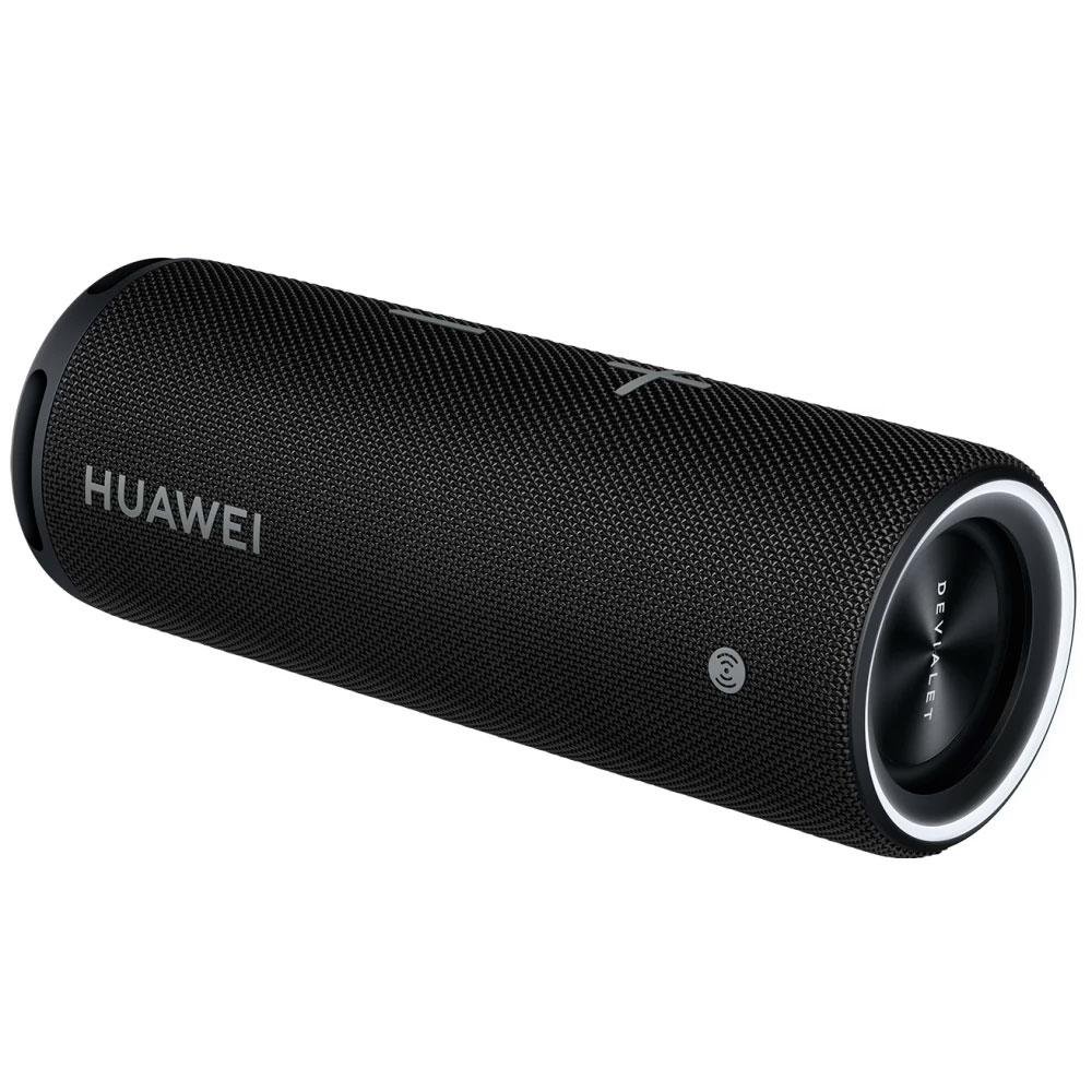 Imagem 7 de 8 do produto Caixa de Som Portátil Huawei Sound Joy, 20W + 10W, Bluetooth 5.2, Resistente à Água, 8800mAh, Assistente de Voz, Preto
