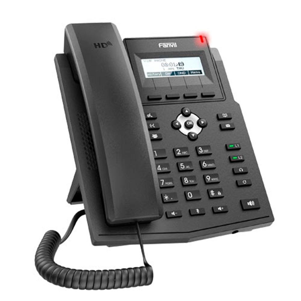 Telefone IP Fanvil X1SP com Visor LCD KaBuM!