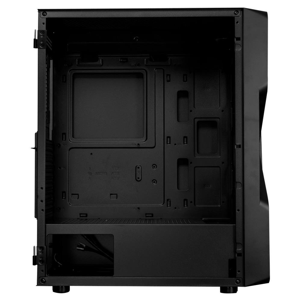 Imagem 11 de 12 do produto Gabinete Gamer Redragon Superion, Mid Tower, Lateral em Vidro Temperado, Preto - GC-MB211
