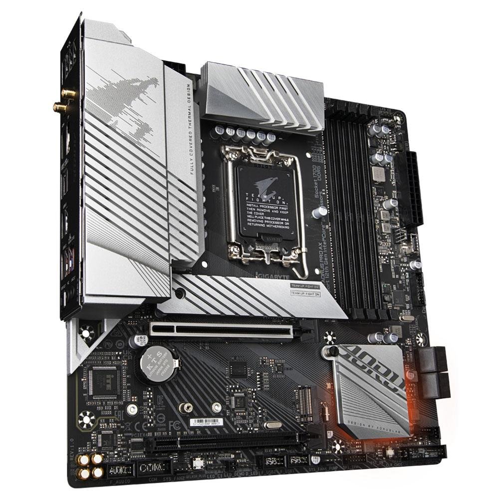 B660M Aorus pro AX WiFi マザーボード 本体 Placa-Mãe Gigabyte B660M Aorus PRO AX | KaBuM!