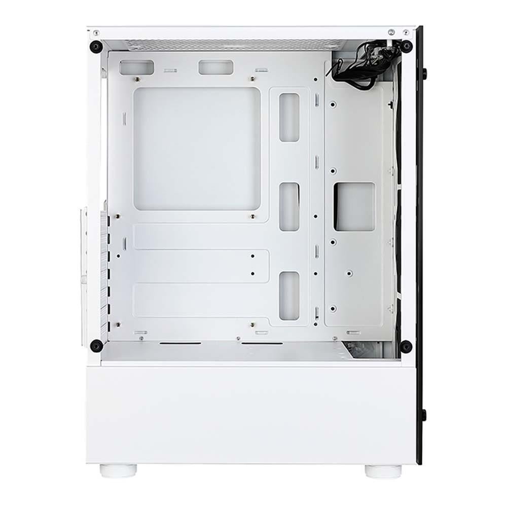 Gabinete Gamer Rise Mode Glass 06X Frost, Mid Tower, ATX, Frontal e Lateral em Vidro Temperado, Sem FANs, Branco - RM-WT-06X-FW - view 8
