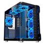 Gabinete Gamer Rise Mode Galaxy Glass, Mid Tower, ATX, Lateral e Frontal em Vidro Temperado, Sem FANs, Preto - RM-GA-GG-FB