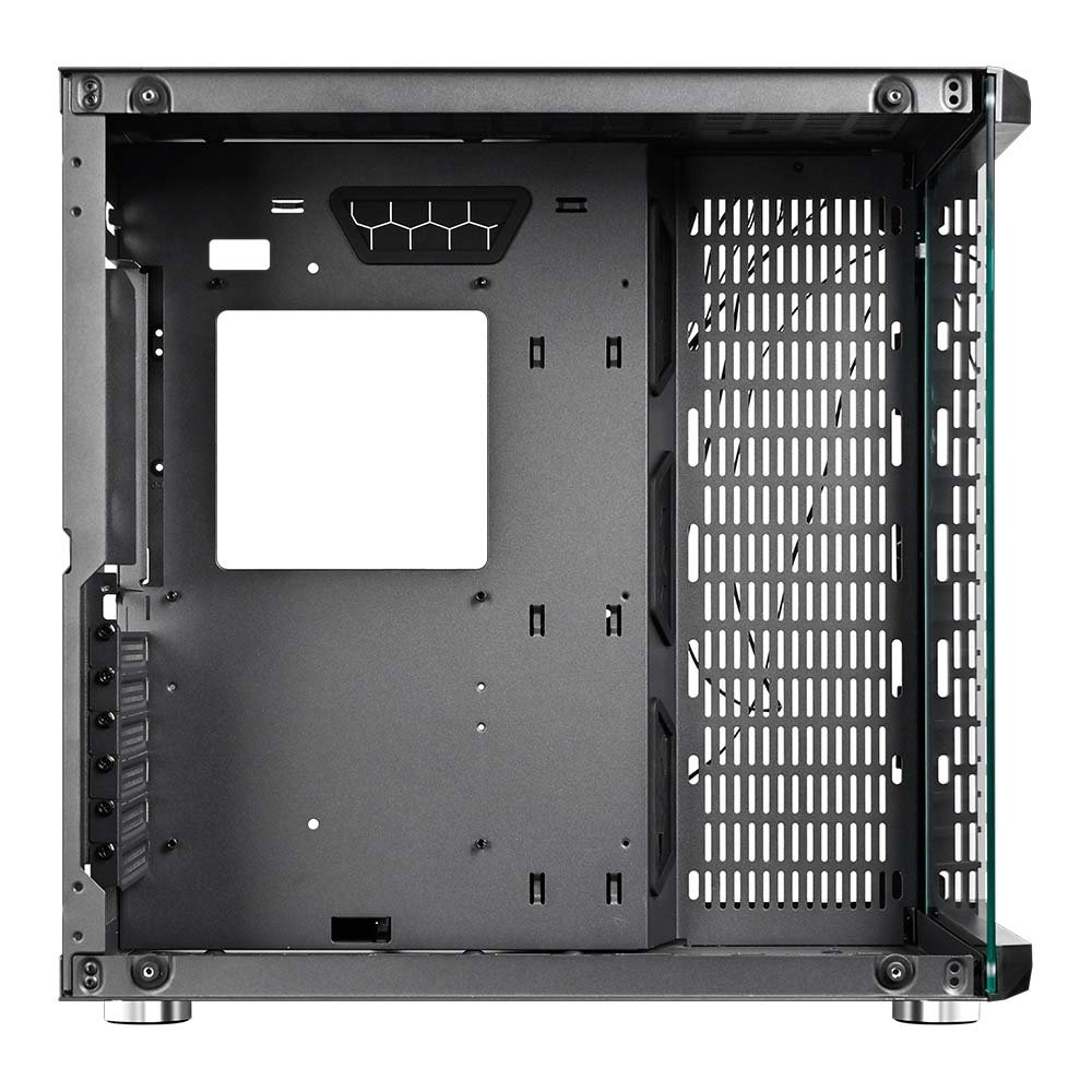 Gabinete Gamer Rise Mode Galaxy Glass, Mid Tower, ATX, Lateral e Frontal em Vidro Temperado, Sem FANs, Preto - RM-GA-GG-FB - view 8