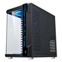 Gabinete Gamer Rise Mode Galaxy Glass, Mid Tower, ATX, Lateral e Frontal em Vidro Temperado, Sem FANs, Preto - RM-GA-GG-FB