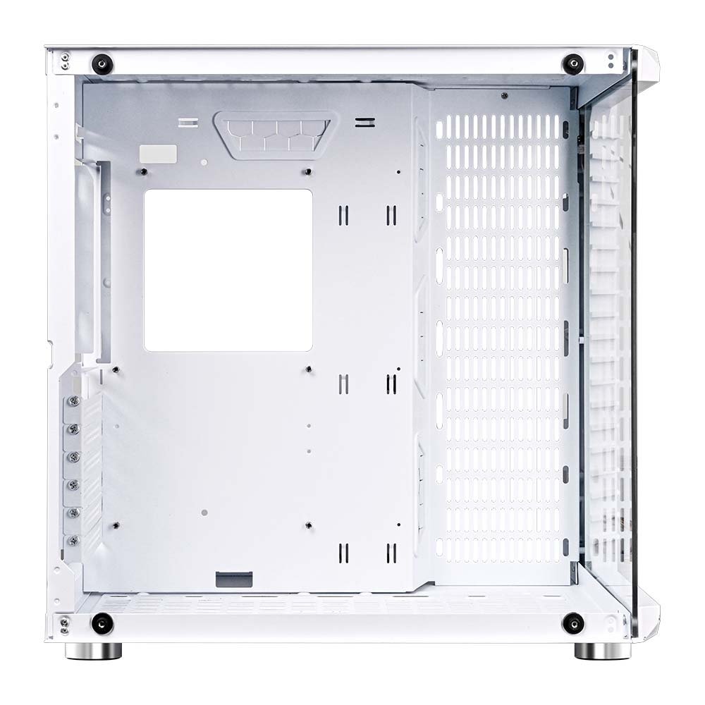 Gabinete Gamer Rise Mode Galaxy Glass, Mid Tower, ATX, Lateral e Frontal em Vidro Temperado, Sem FANs, Branco - RM-GA-GG-FW - view 3