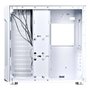 Gabinete Gamer Rise Mode Galaxy Glass, Mid Tower, ATX, Lateral e Frontal em Vidro Temperado, Sem FANs, Branco - RM-GA-GG-FW