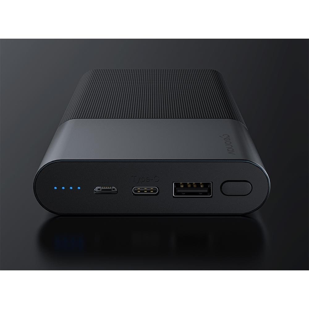 Imagem 4 de 6 do produto Power Bank Universal Geonav, 14.000mAh, Cinza Espacial - PB14KAL