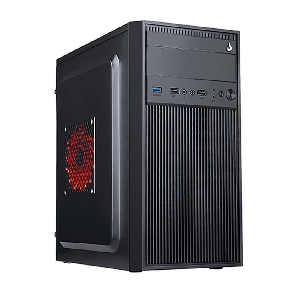 Gabinete Rise Mode Office 01, mATX, Preto - RM-GA-OF-FB Gabinete Rise Mode Office 01, mATX, Preto - RM-GA-OF-FB