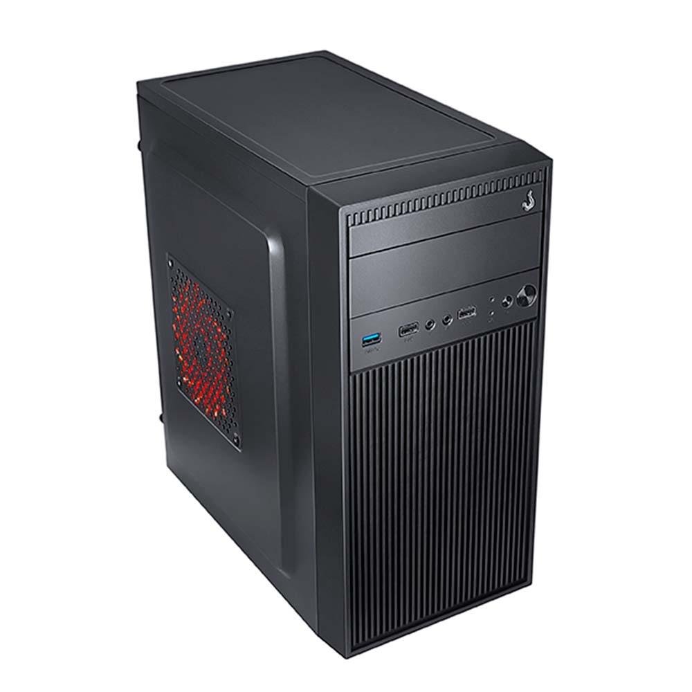 Gabinete Rise Mode Office 01, mATX, Preto - RM-GA-OF-FB Gabinete Rise Mode Office 01, mATX, Preto - RM-GA-OF-FB
