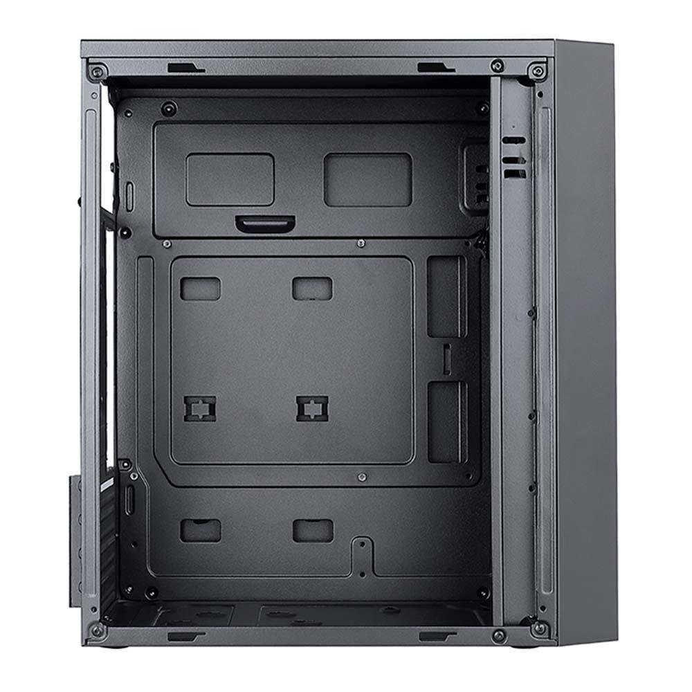 Gabinete Rise Mode Office 01, mATX, Preto - RM-GA-OF-FB Gabinete Rise Mode Office 01, mATX, Preto - RM-GA-OF-FB