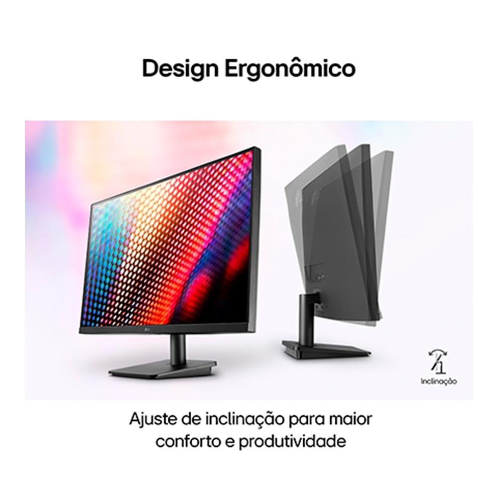 Monitor Gamer LG 27" Full HD, IPS, HDMI e VESA, FreeSync, Ajuste de Ângulo, Bordas Finas, Preto - 27MP400-B Monitor Gamer LG 27" Full HD, IPS, HDMI e VESA, FreeSync, Ajuste de Ângulo, Bordas Finas, Preto - 27MP400-B