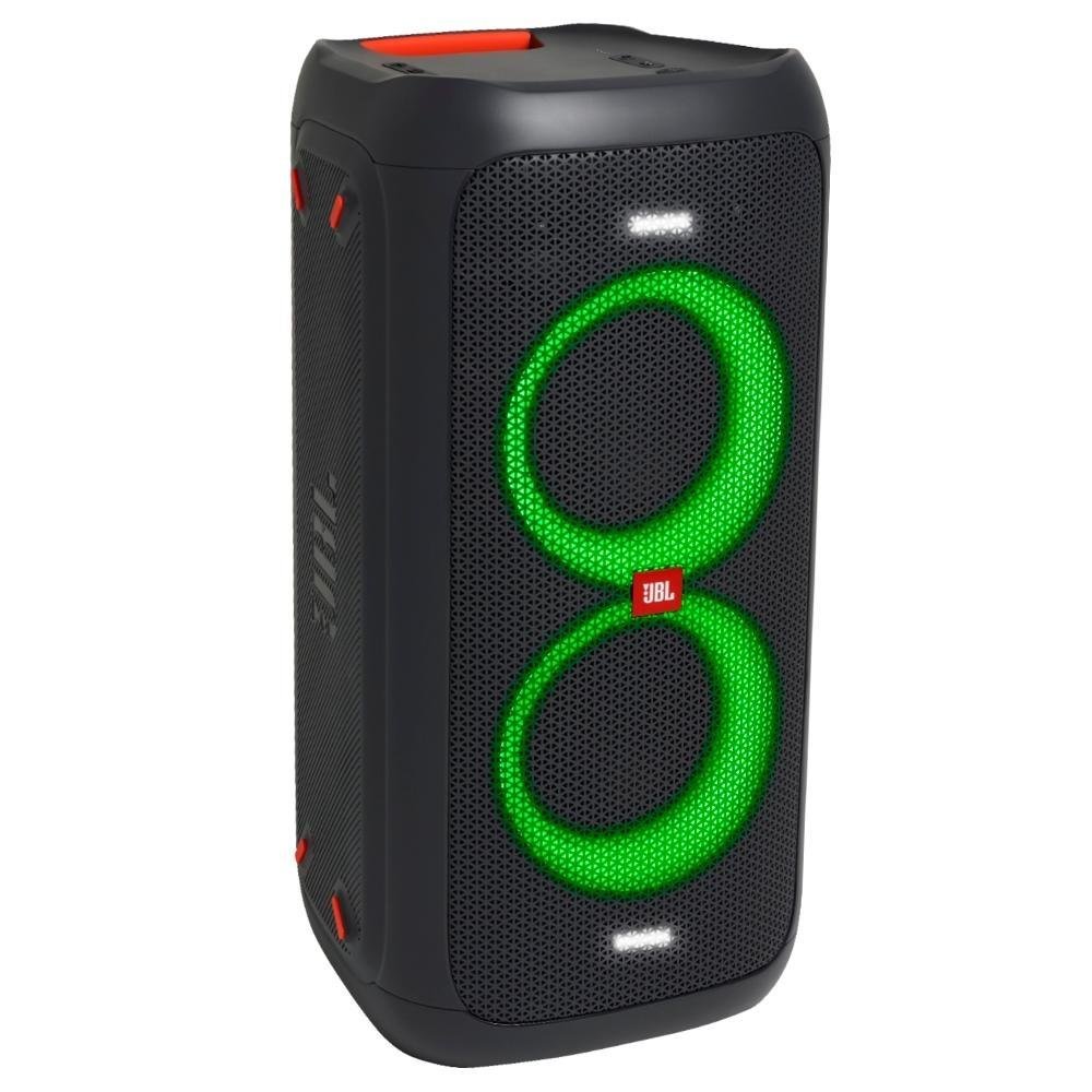 Imagem 4 de 10 do produto Caixa de Som Torre JBL PartyBox 100, 160W RMS, LED, Bluetooth, Preto - JBLPARTYBOX100BR