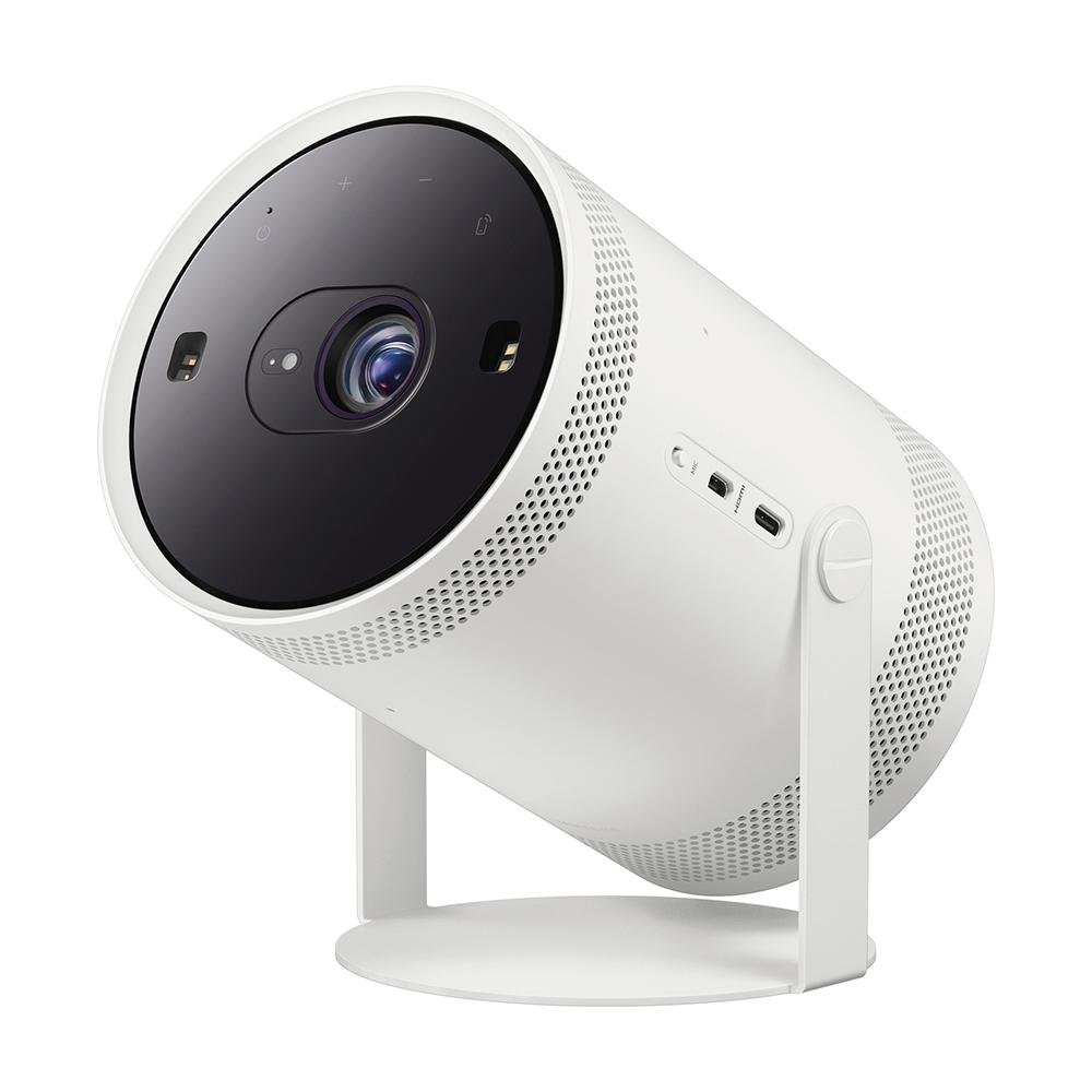 Projetor Smart Portátil Samsung The Freestyle, de 30 a 100 Polegadas, LED, 230 Lumens, HDMI, Branco - SP-LSP3BLAXZD Projetor Smart Portátil Samsung The Freestyle, de 30 a 100 Polegadas, LED, 230 Lumens, HDMI, Branco - SP-LSP3BLAXZD