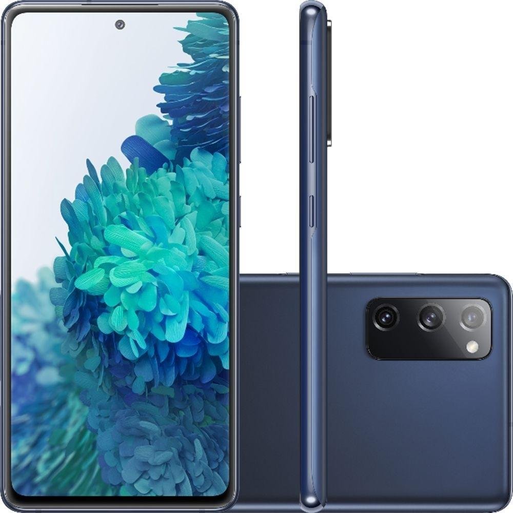 Smartphone Samsung Galaxy S20 FE, 5G, 128GB, 6GB RAM, Octa Core, Câmera Tripla 32MP, Tela Infinita de 6.5, Azul Marinho - SM-G781BZBRZTO Smartphone Samsung Galaxy S20 FE, 5G, 128GB, 6GB RAM, Octa Core, Câmera Tripla 32MP, Tela Infinita de 6.5, Azul Marinho - SM-G781BZBRZTO