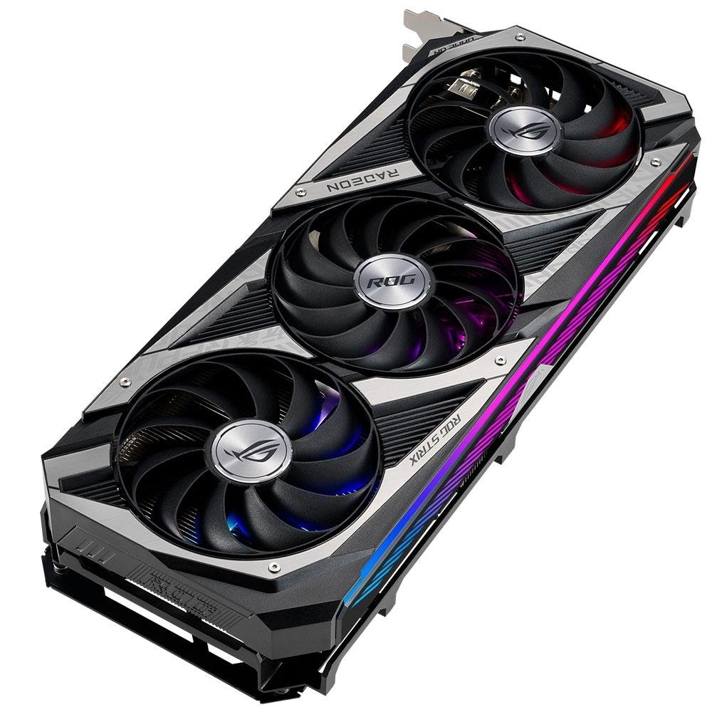 Placa de Vídeo Asus ROG STRIX RX6750XT O12G|KaBuM!
