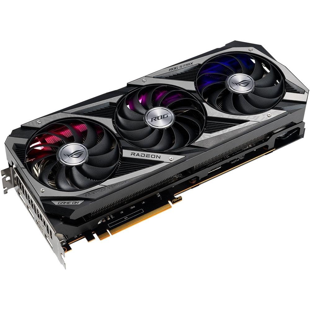 Placa de Vídeo Asus ROG STRIX RX6750XT O12G|KaBuM!