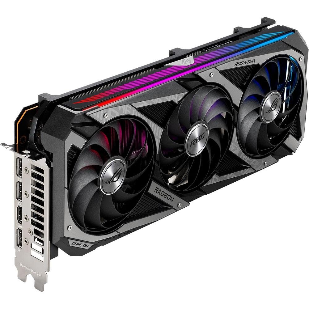 Placa de Vídeo Asus ROG STRIX RX6750XT O12G|KaBuM!