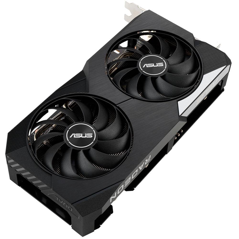 Placa de Vídeo Asus DUAL RX6650XT O8G | KaBuM!