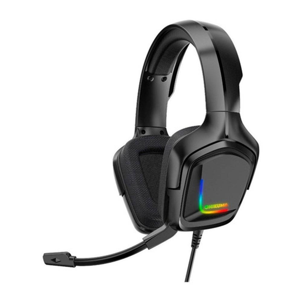 Headset Gamer Onikuma, LED, Drivers 40mm KaBuM!