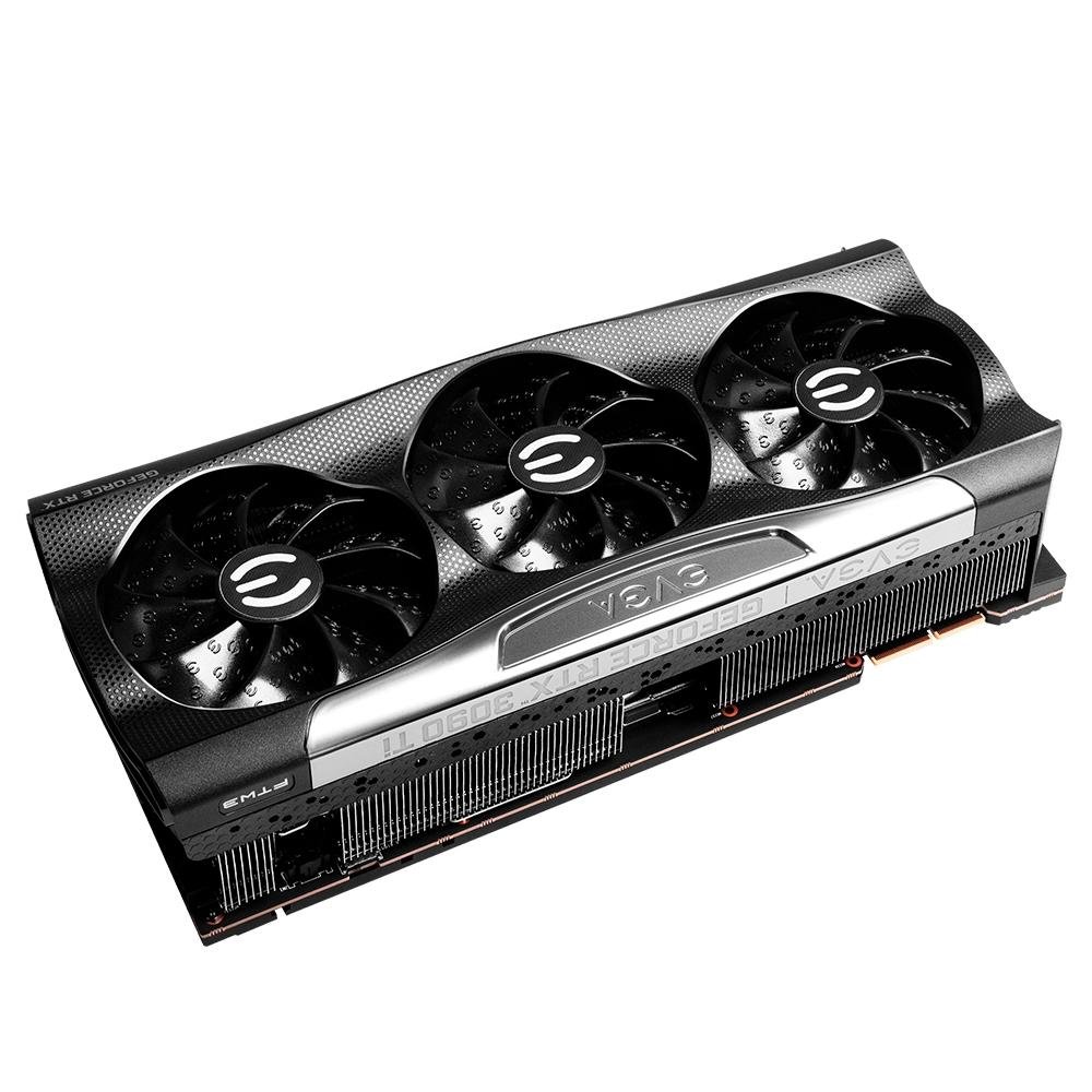 Imagem 6 de 8 do produto Placa de Vídeo RTX 3090 Ti FTW3 Black Gaming EVGA NVIDIA GeForce, 24GB GDDR6X, LHR, iCX3, ARGB LED, DLSS, Ray Tracing - 24G-P5-4981-KR