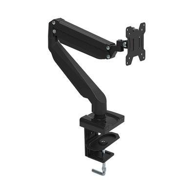 Suporte De Mesa Articulado Duplo Multilaser, Para Monitores de Até 32, com Ajuste de Altura, Preto - AC371