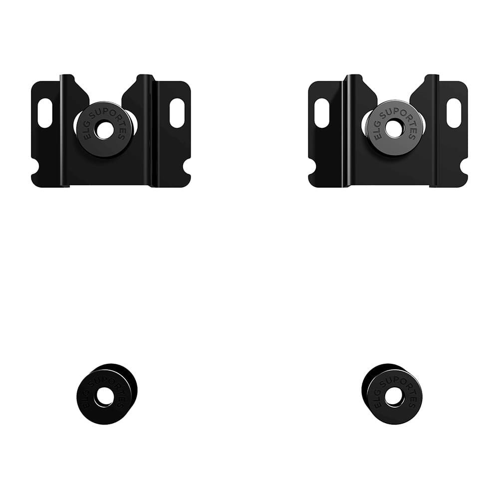 Imagem 3 de 6 do produto Suporte Fixo Universal de Parede para TVs de 14" a 100" ELG Genius, até 100kg, VESA, Preto - GENIUS