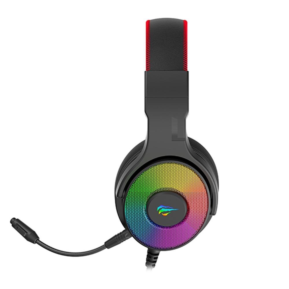 Headset Gamer Havit, RGB, 3D Surround Stereo, Drivers 50mm, USB, Preto - HV( Balão.info - foto 3
