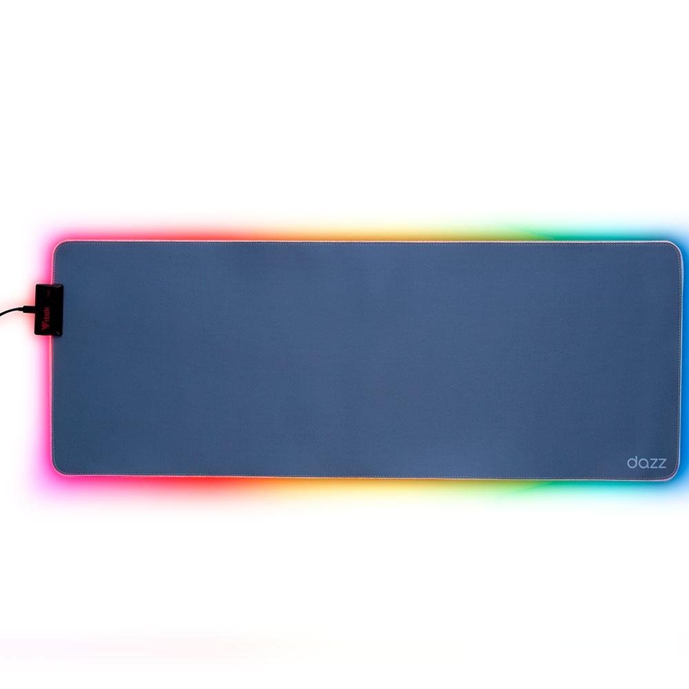 mousepad gamer dazz lumus rgb