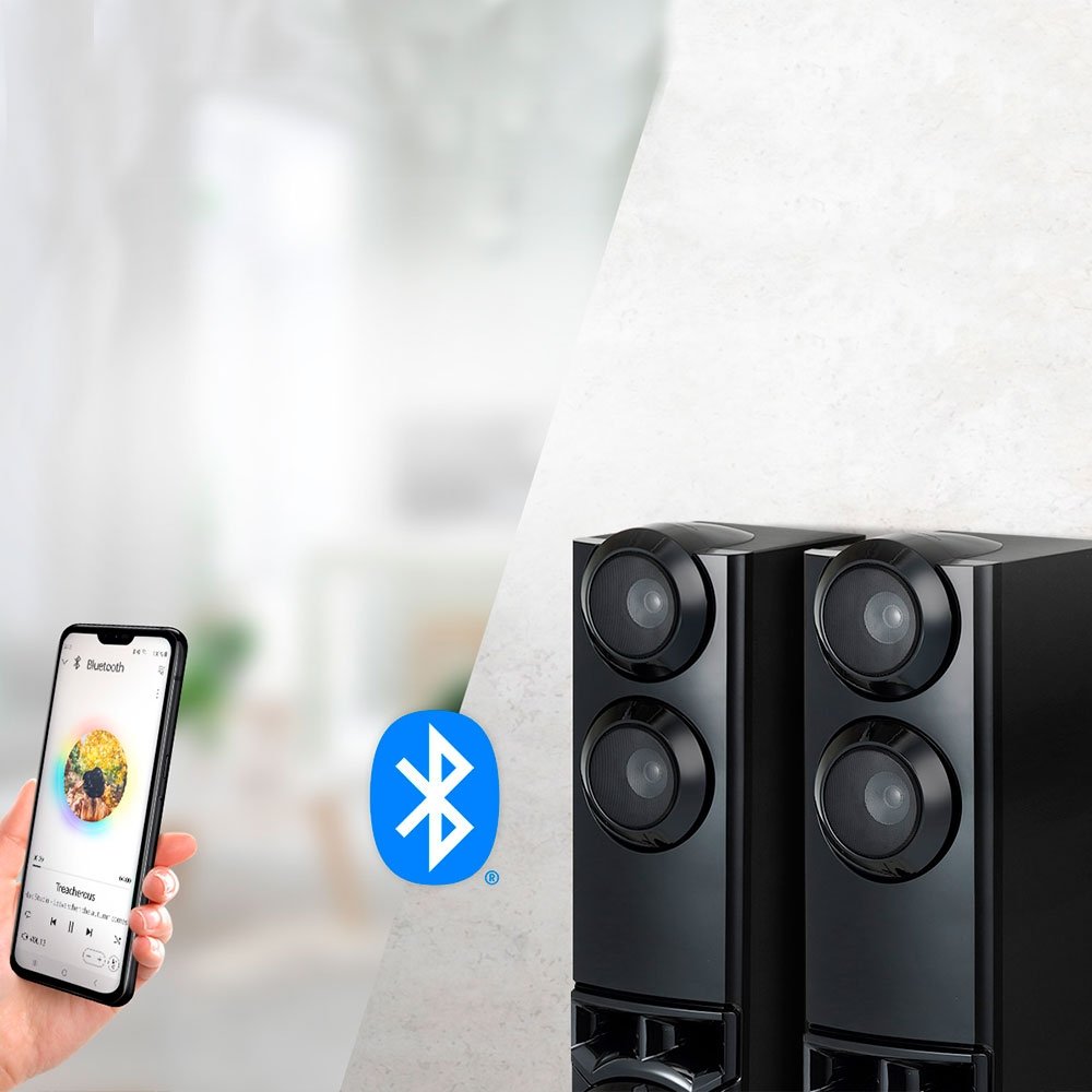 Home Theater LG XBOOM LHD687-FC, 4.2 Canais, Bluetooth, 1250W RMS, TV Sound Sync - LHD687 Home Theater LG XBOOM LHD687-FC, 4.2 Canais, Bluetooth, 1250W RMS, TV Sound Sync - LHD687