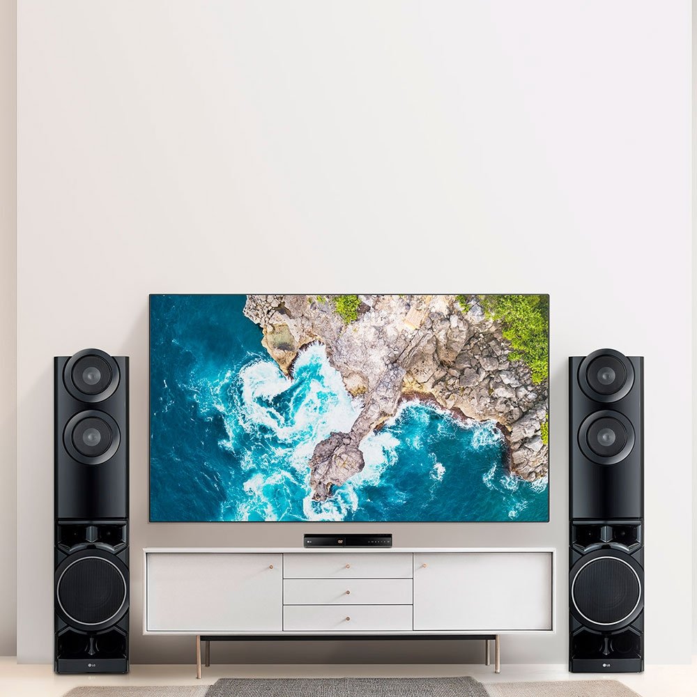 Home Theater LG XBOOM LHD687-FC, 4.2 Canais, Bluetooth, 1250W RMS, TV Sound Sync - LHD687 Home Theater LG XBOOM LHD687-FC, 4.2 Canais, Bluetooth, 1250W RMS, TV Sound Sync - LHD687