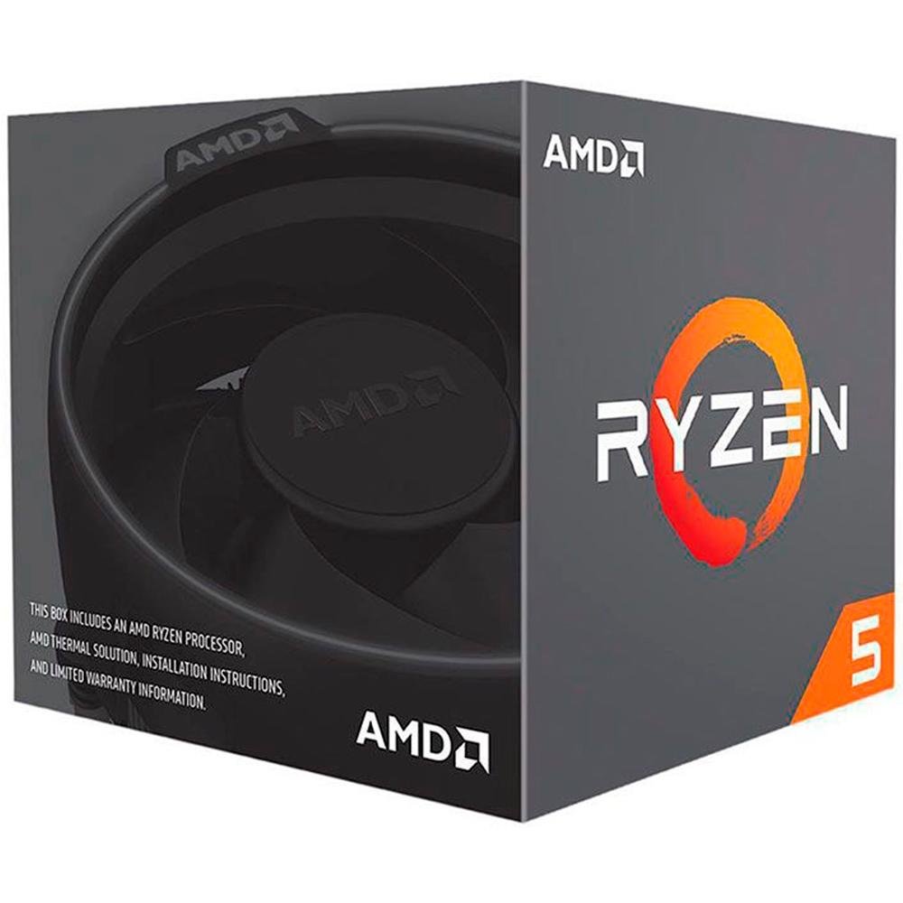 Processador Amd Ryzen 5 4600g, 3.7g...