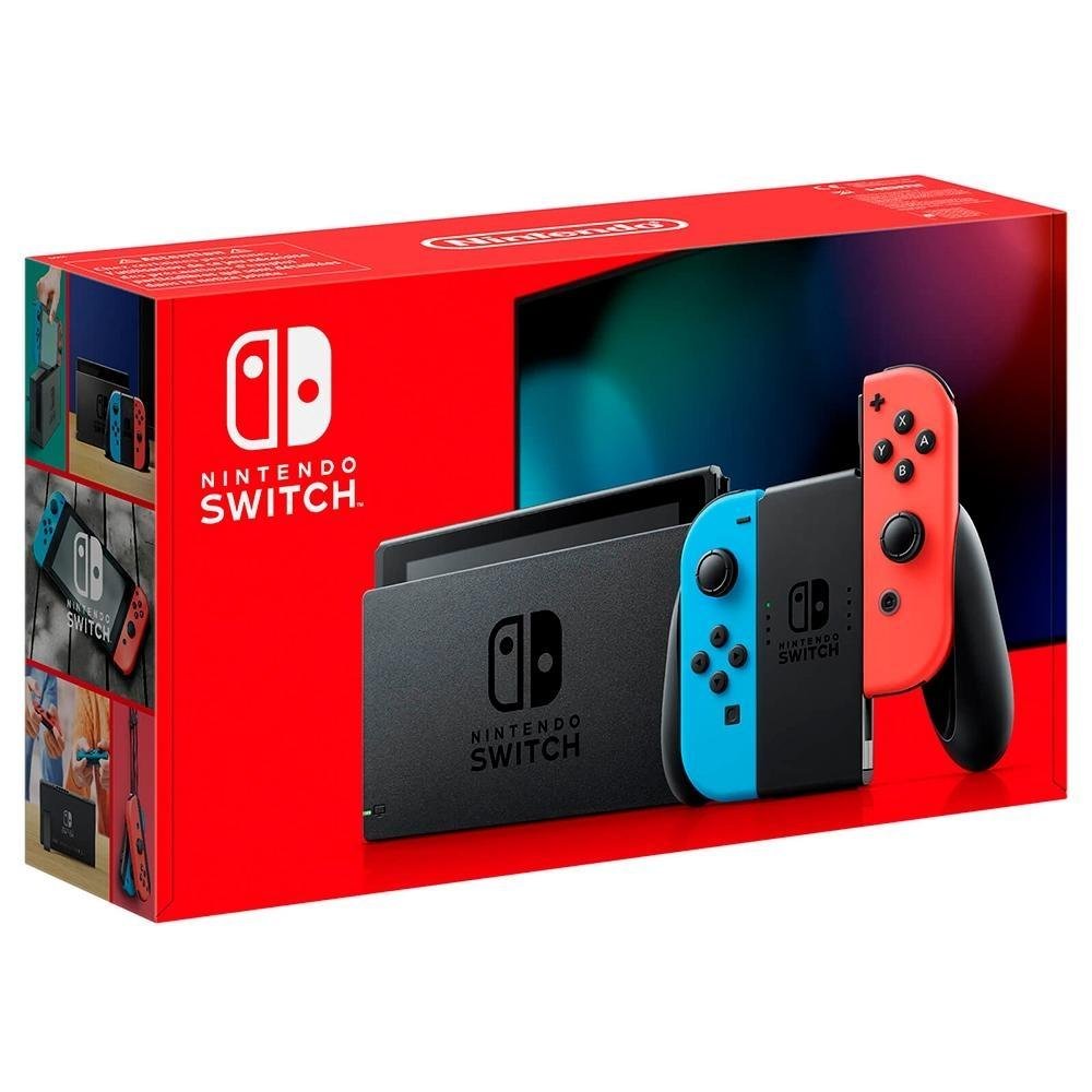 Nintendo Switch 本体 +プロコン+マイクロSD 32GB Nintendo Switch 32GB + Cartão de Memória | KaBuM!