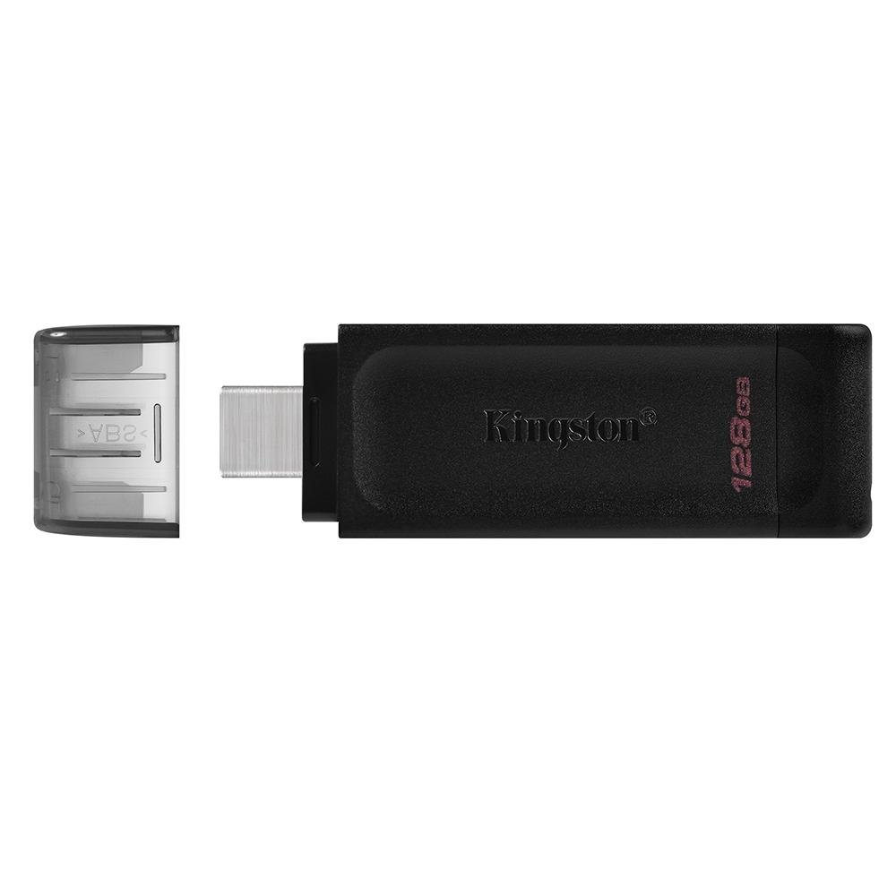 Pen Drive 128GB ( Balão.info) DataTravaler 70, USB-C 3.2, Preto - DT70/128GB - foto 3