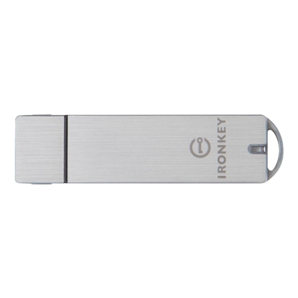 Pen Drive Kingston 64GB IronKey Basic S1000, USB 3.0, Encrypted FIPS 140-2 - IKS1000B/64GB