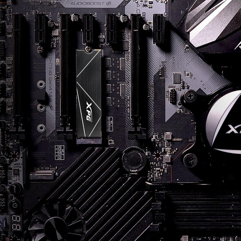 Imagem 8 de 9 do produto SSD XPG S70 Blade, 512GB, M.2 NVMe, PCIe Gen4x4, Leitura: 7200MB/s e Gravação: 2600MB/s, Preto - AGAMMIXS70B-512G-CS