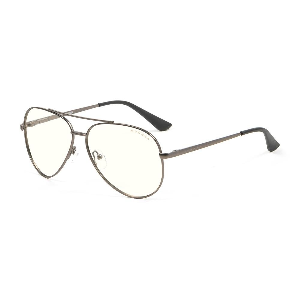 Imagem 2 de 7 do produto Óculos de Computador GUNNAR Maverick com Armação Gunmetale Lente Matiz - MAV-05009
