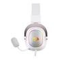 Headset Gamer Redragon Zeus X RGB 7.1 Surround, Drivers 53mm, Branco e Rosê - H510WR-RGB