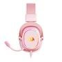 Headset Gamer Redragon Zeus X RGB, Surround 7.1, Driver de 53mm, USB, Microfone com Redução de Ruído, Rosa - H510RGB-PINK