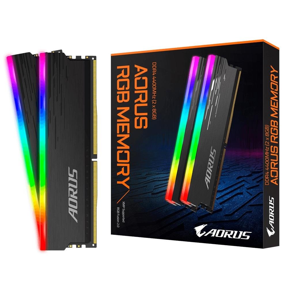 Memória Gigabyte Aorus, RGB, 16GB DDR4 | KaBuM!