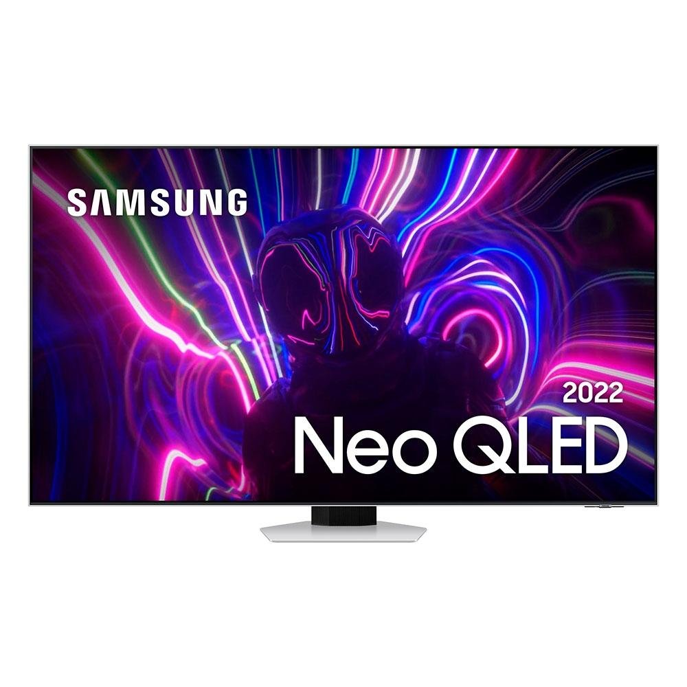 Smart TV Samsung 55 Polegadas Neo QLED 4K, 4 HDMI, 2 USB, Wi-Fi, Bluetooth, IA, Alexa e Google Assistente - QN55QN85BAGXZD Smart TV Samsung 55 Polegadas Neo QLED 4K, 4 HDMI, 2 USB, Wi-Fi, Bluetooth, IA, Alexa e Google Assistente - QN55QN85BAGXZD
