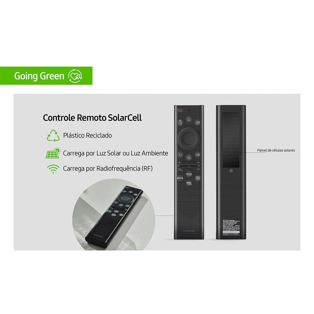 Imagem 8 de 11 do produto Smart TV Samsung 55 Polegadas Neo QLED 4K, 4 HDMI, 2 USB, Wi-Fi, Bluetooth, IA, Alexa e Google Assistente - QN55QN85BAGXZD