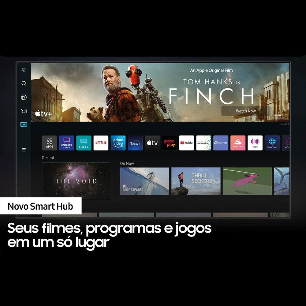 Smart TV Samsung 55 Polegadas Neo QLED 4K, 4 HDMI, 2 USB, Wi-Fi, Bluetooth, IA, Alexa e Google Assistente - QN55QN85BAGXZD Smart TV Samsung 55 Polegadas Neo QLED 4K, 4 HDMI, 2 USB, Wi-Fi, Bluetooth, IA, Alexa e Google Assistente - QN55QN85BAGXZD