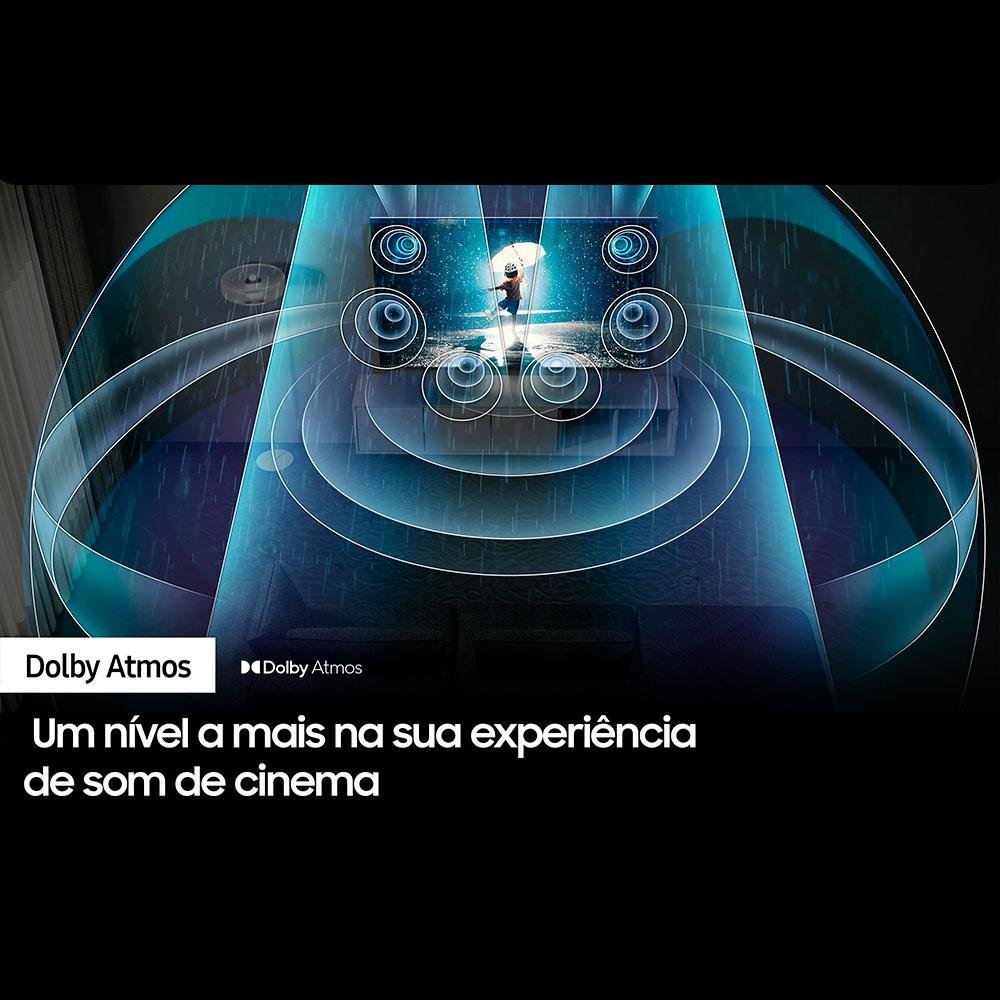Smart TV Samsung 55 Polegadas Neo QLED 4K, 4 HDMI, 2 USB, Wi-Fi, Bluetooth, IA, Alexa e Google Assistente - QN55QN85BAGXZD Smart TV Samsung 55 Polegadas Neo QLED 4K, 4 HDMI, 2 USB, Wi-Fi, Bluetooth, IA, Alexa e Google Assistente - QN55QN85BAGXZD