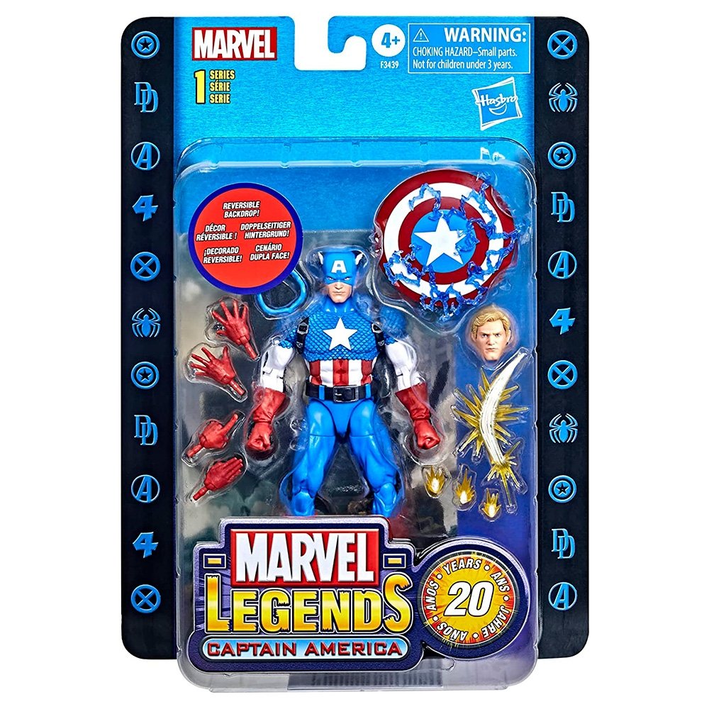 【未開封品】HASBRO MARVEL LEGENDS SERIES Boneco Marvel Legends Series - Figura 15 cm com Acessórios