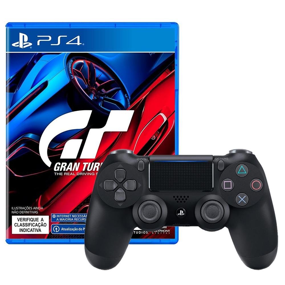 Jogo Gran turismo 7 PS4 Midia fisica Novo lacrado