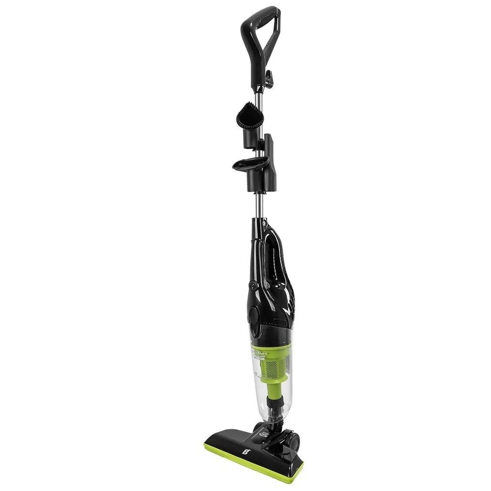 Aspirador de Pó Britânia BAS1370P Ciclone 2 em 1, 1350W, 220V, Preto e Verde