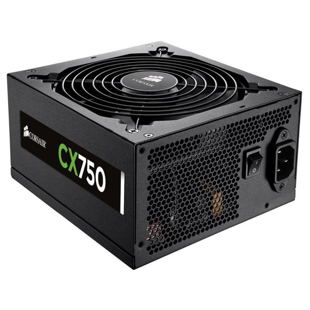 Fonte Corsair 750W 80 Plus Bronze CX750 - CP-9020015
