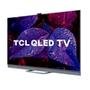 Smart TV TCL 65 Polegadas QLED 4K UHD, Android TV, 4 HDMI, 2 USB, Bluetooth, Wi-Fi, Alexa e Google Assistente, IA, Chumbo - 65C825