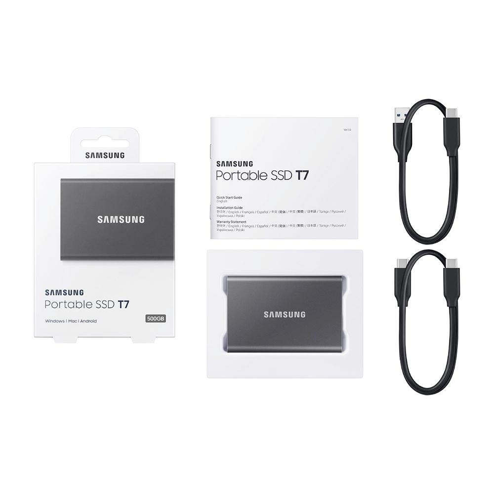 SSD Externo Portátil Samsung T7 2TB | KaBuM!